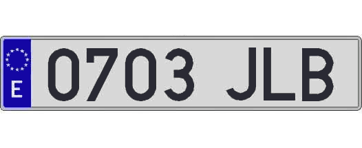 0703JLB matricula larga