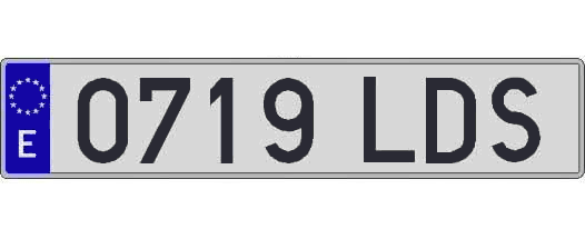 0719LDS matricula larga