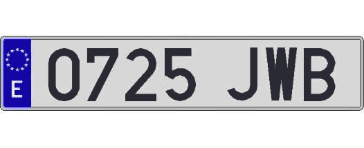 0725JWB matricula larga