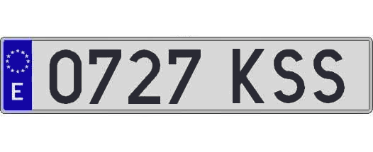 0727KSS matricula larga
