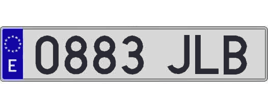 0883JLB matricula larga