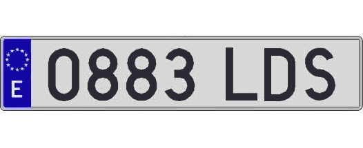 0883LDS matricula larga