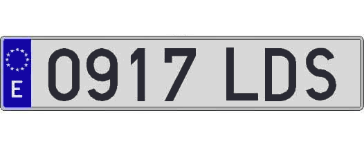 0917LDS matricula larga