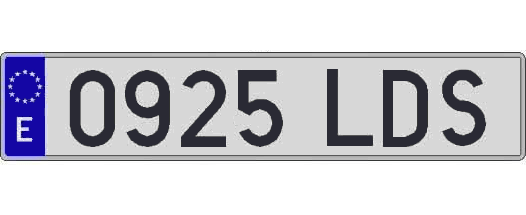 0925LDS matricula larga