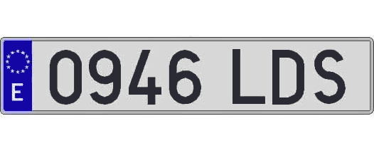 0946LDS matricula larga