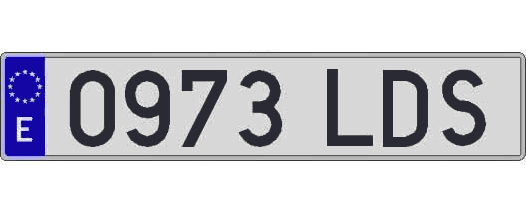 0973LDS matricula larga
