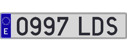 0997LDS matricula larga