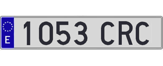 1053CRC matricula larga