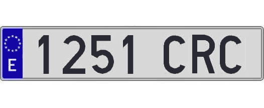 1251CRC matricula larga