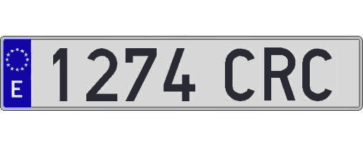1274CRC matricula larga