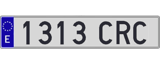 1313CRC matricula larga