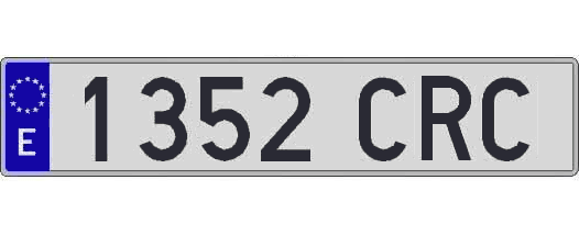 1352CRC matricula larga