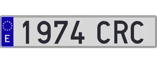 1974CRC matricula larga