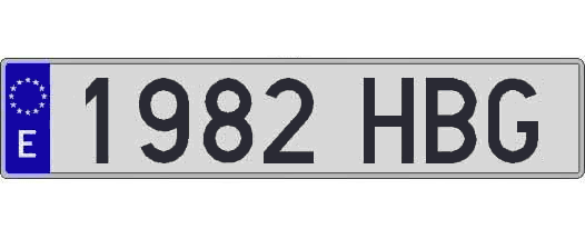 1982HBG matricula larga