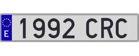 1992CRC matricula larga