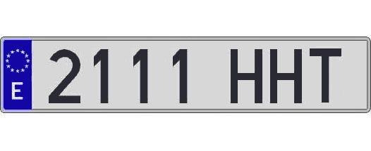 2111HHT matricula larga