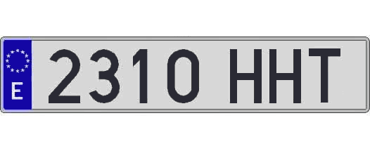2310HHT matricula larga