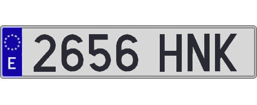2656HNK matricula larga
