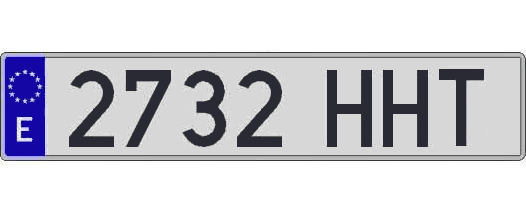 2732HHT matricula larga