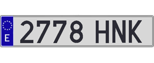 2778HNK matricula larga
