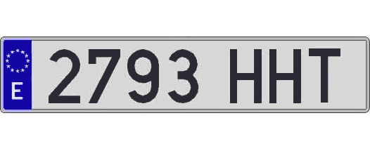 2793HHT matricula larga