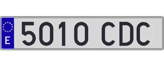 5010CDC matricula larga