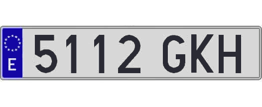 5112GKH matricula larga