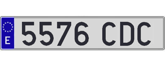 5576CDC matricula larga