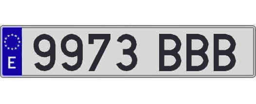 9973BBB matricula larga