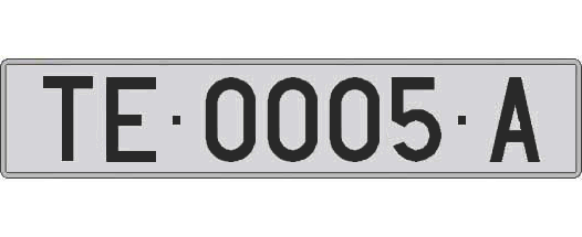 TE0005A matricula larga