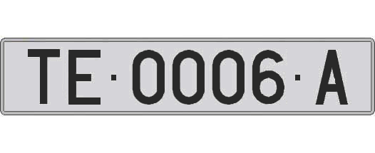 TE0006A matricula larga