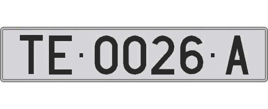 TE0026A matricula larga