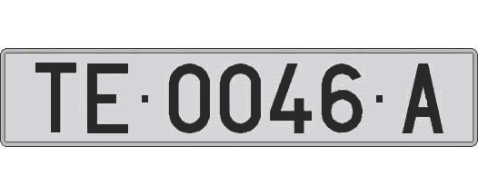 TE0046A matricula larga