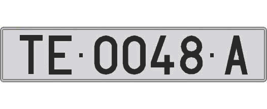 TE0048A matricula larga