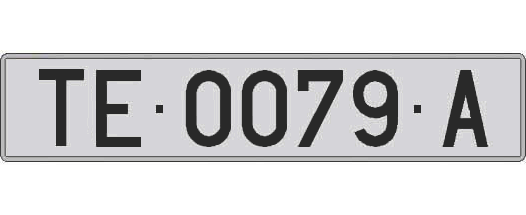 TE0079A matricula larga