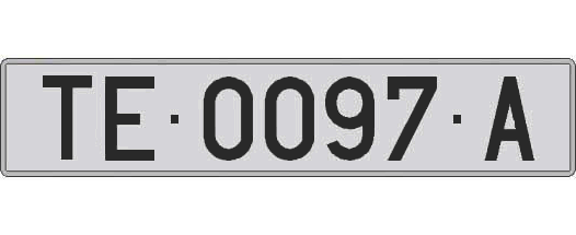 TE0097A matricula larga