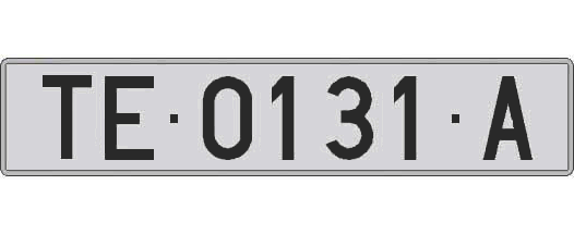 TE0131A matricula larga