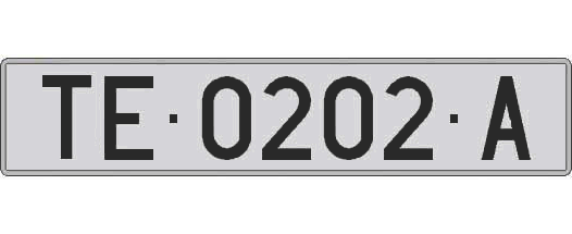 TE0202A matricula larga