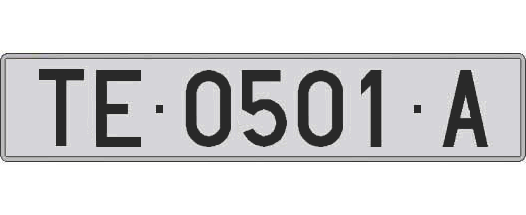 TE0501A matricula larga