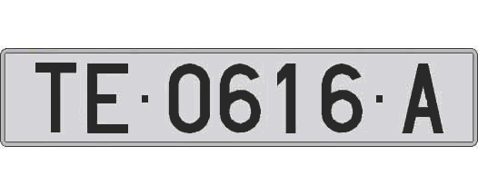 TE0616A matricula larga