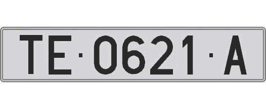TE0621A matricula larga