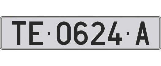 TE0624A matricula larga