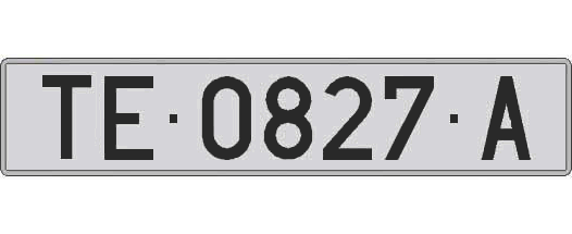TE0827A matricula larga