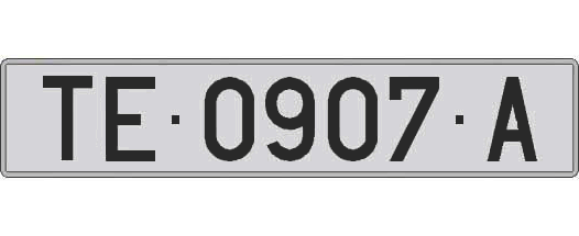TE0907A matricula larga