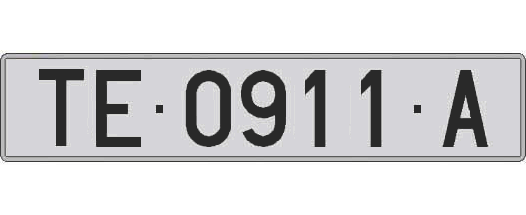 TE0911A matricula larga