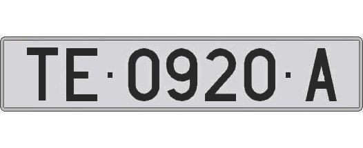 TE0920A matricula larga