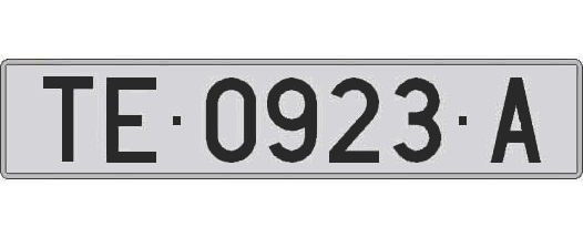 TE0923A matricula larga