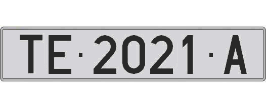 TE2021A matricula larga