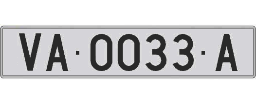 VA0033A matricula larga