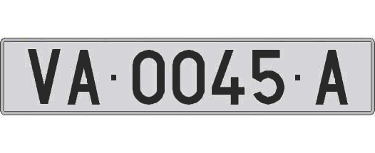VA0045A matricula larga